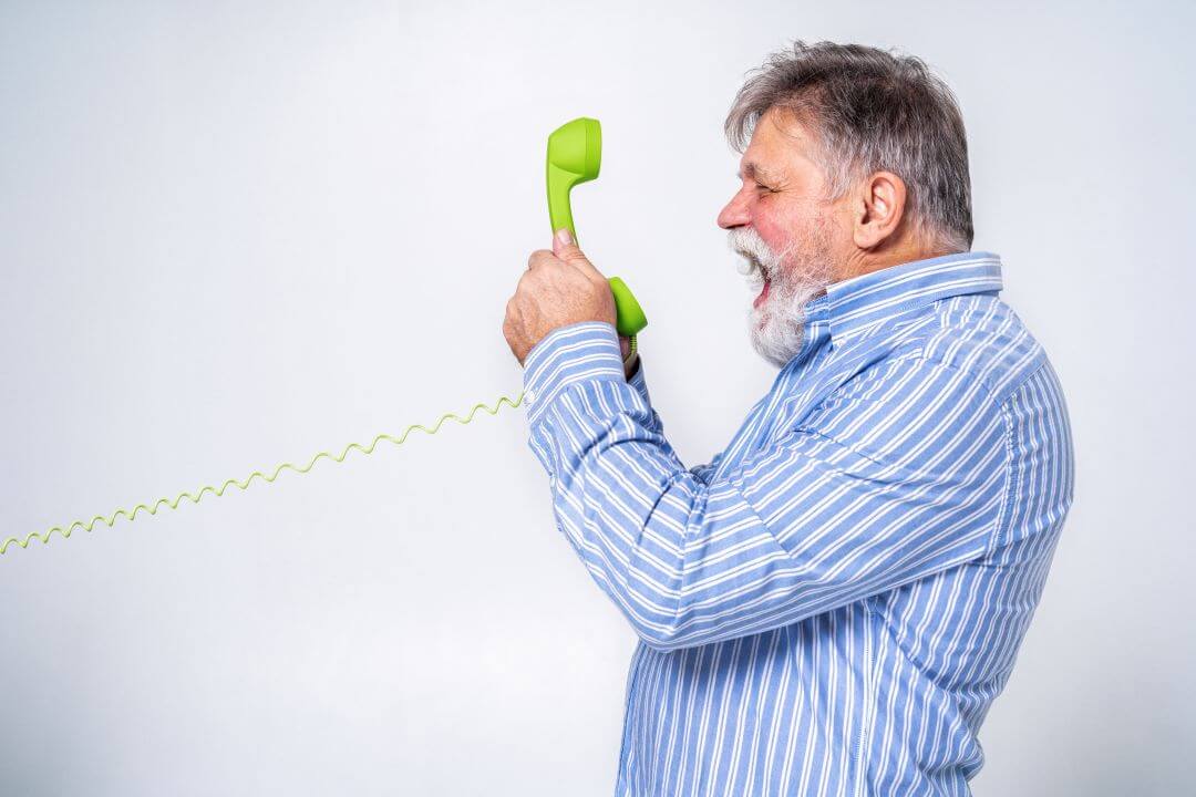 dementia agitation phone