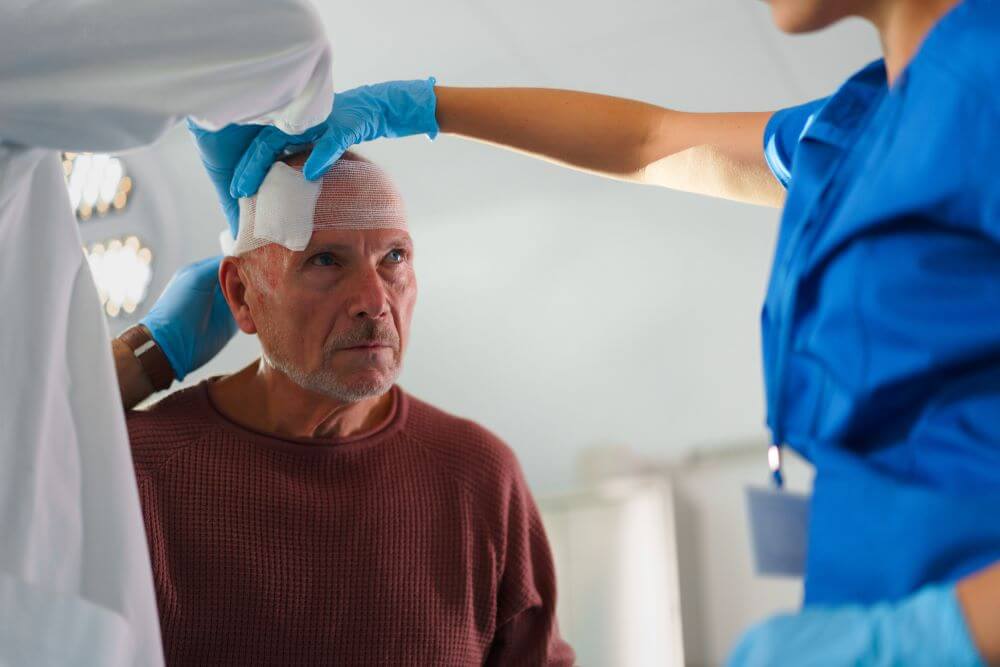 Dementia Fall head injury