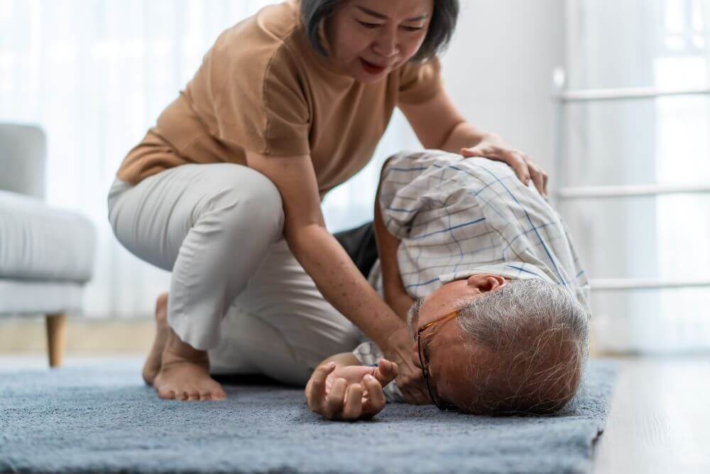 Dementia Fall wife