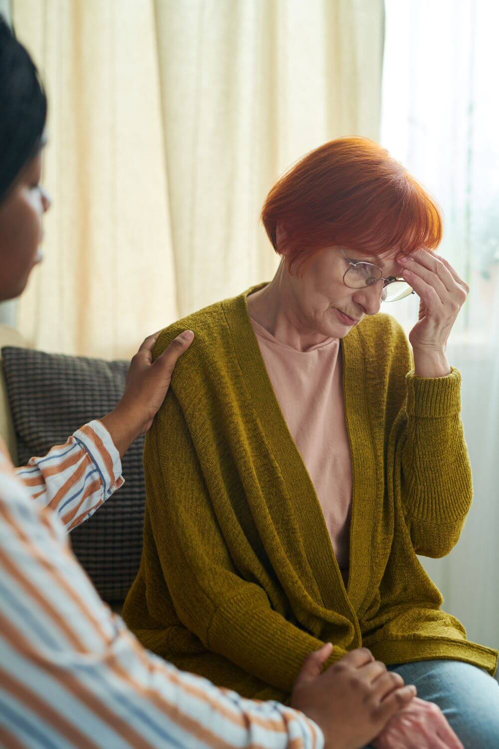 aggression in dementia calming